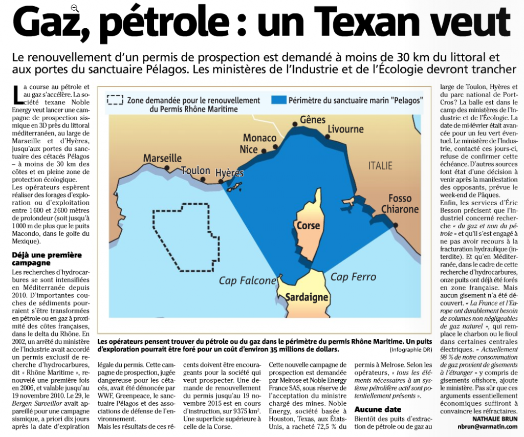 Var-matin 11-2-2012 Gaz Pétrole