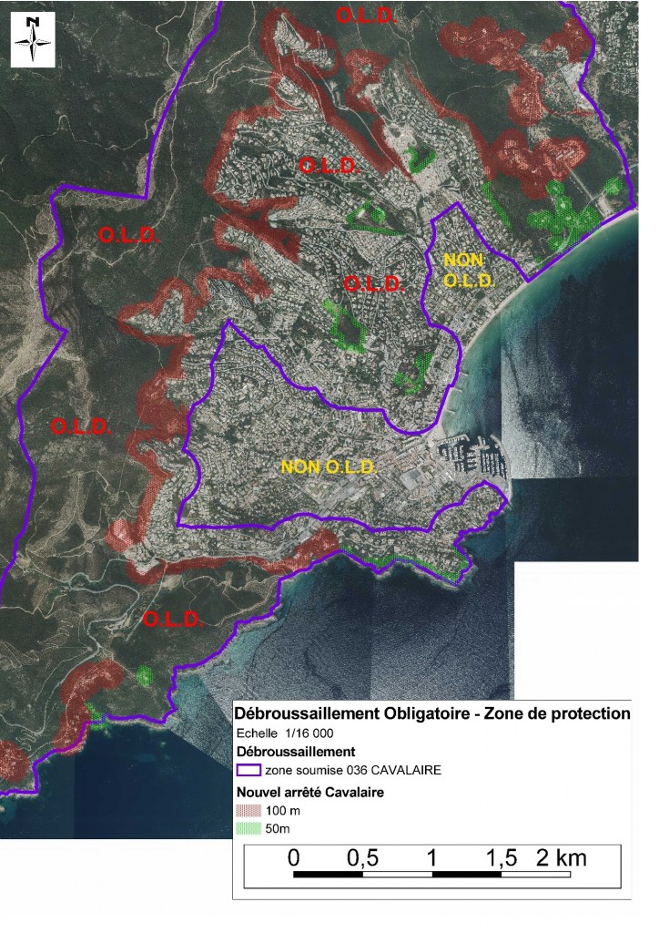 Carte OLD Cavalaire